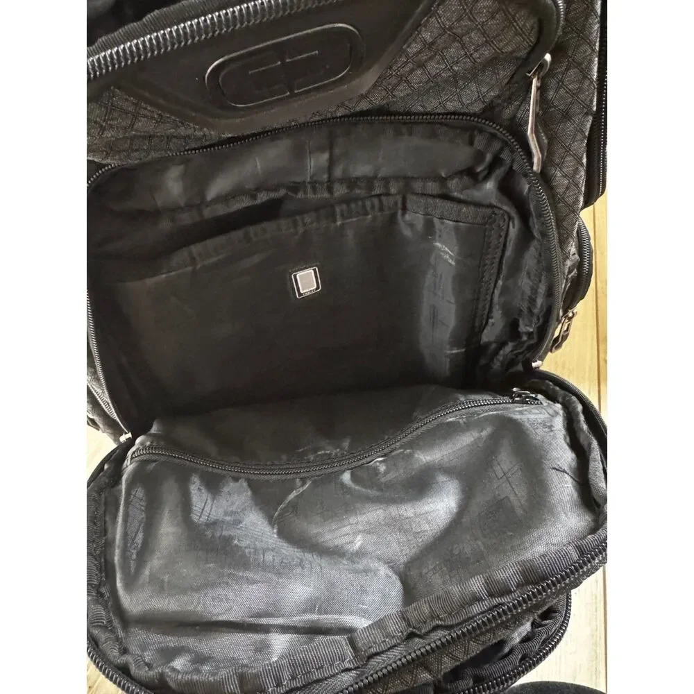 OGIO International Gambit Backpack Work Travel Carry On Laptop Tablet Black Gray